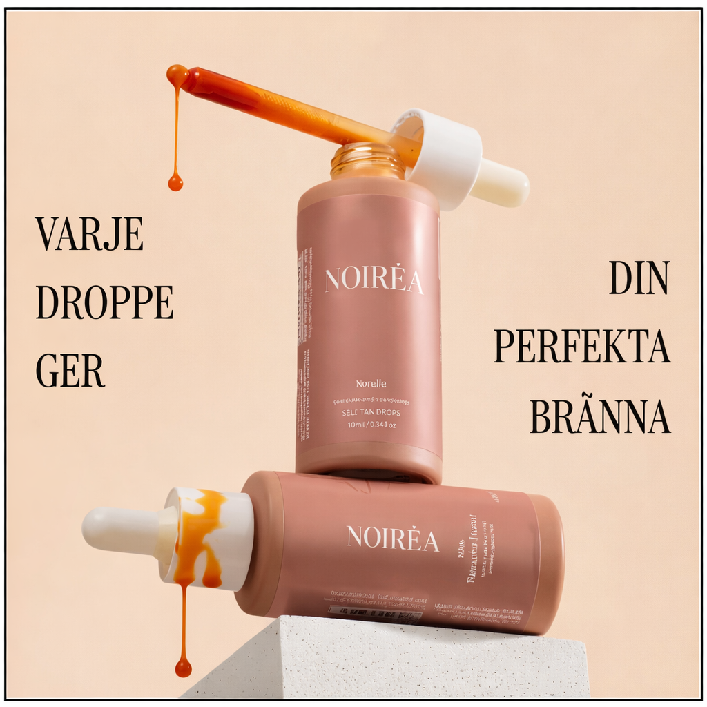 NOIRÉA Tanning Drops - Sommarhud. Året runt.